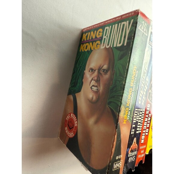 WWF- World Wrestling Federation VHS Lot Of 6: Bundy/Jericho/Triple H/Chyna - Picture 2 of 5